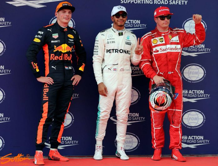 qualify kimi raikkonen lewis hamilton max verstappen