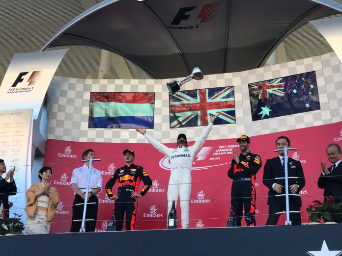 japonijos gp podiumas