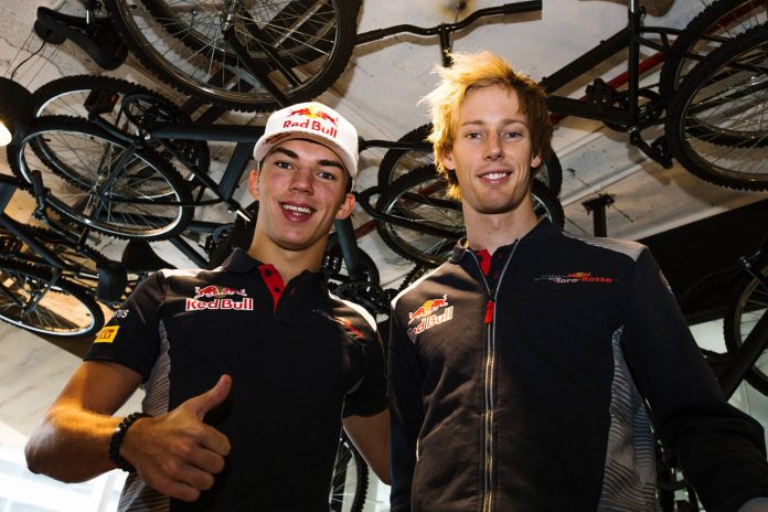 pierre gasly brendon hartley