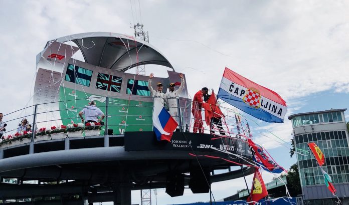 italijos gp podiumas